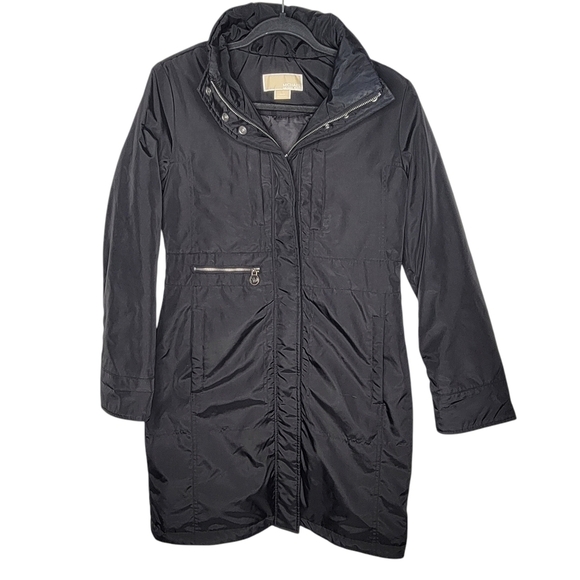 MICHAEL Michael Kors Jackets & Blazers - MICHAEL Michael Kors Black Parka Size XS